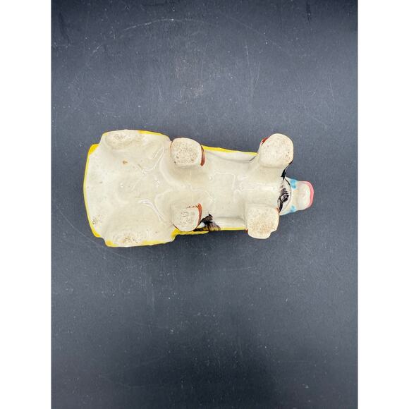 Rare ITALY Majolica Donkey Figurines Pulling Cart - Picture 8 of 9